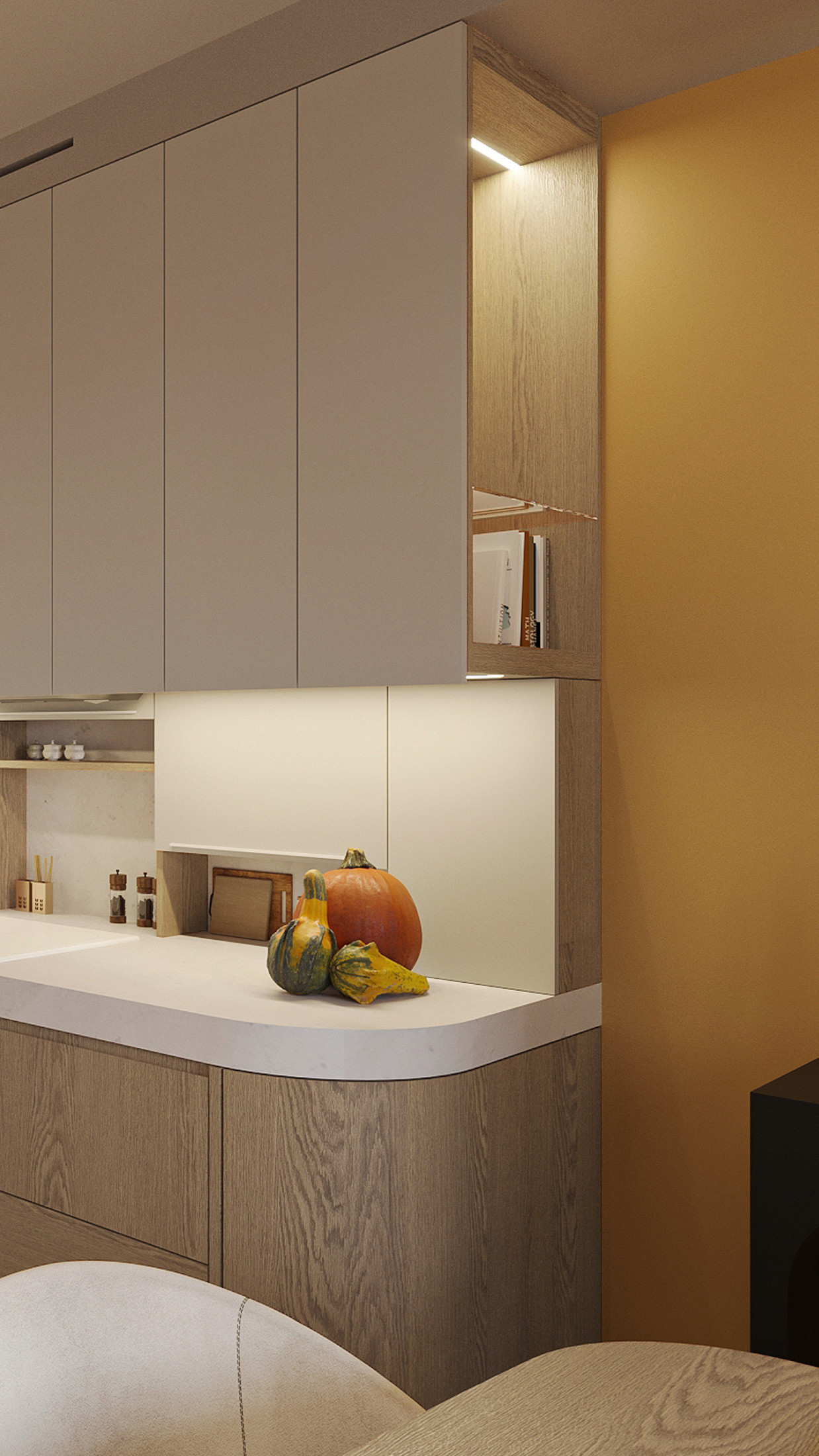 Кухня со столовой зоной