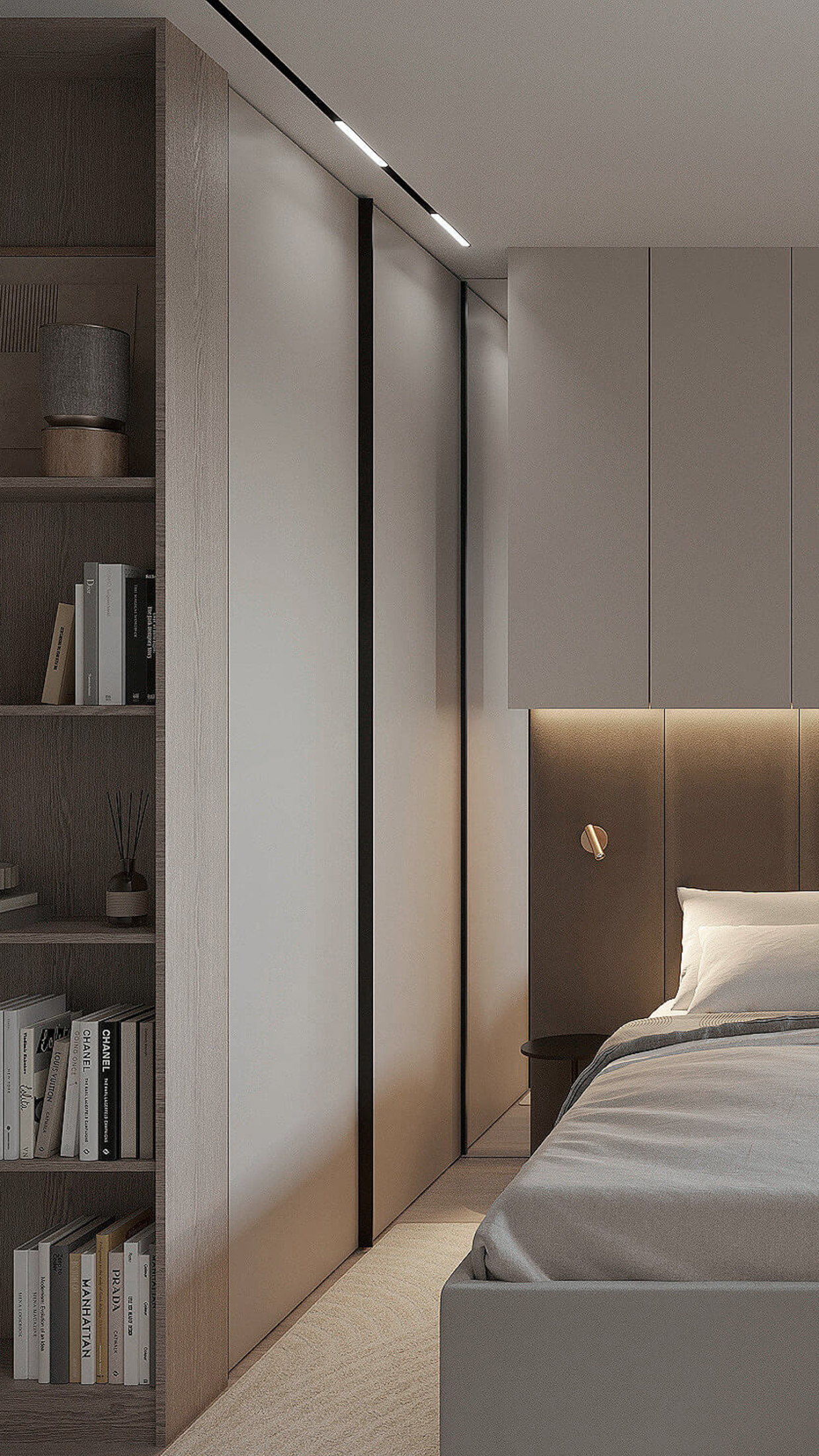 Спальня, лоджия