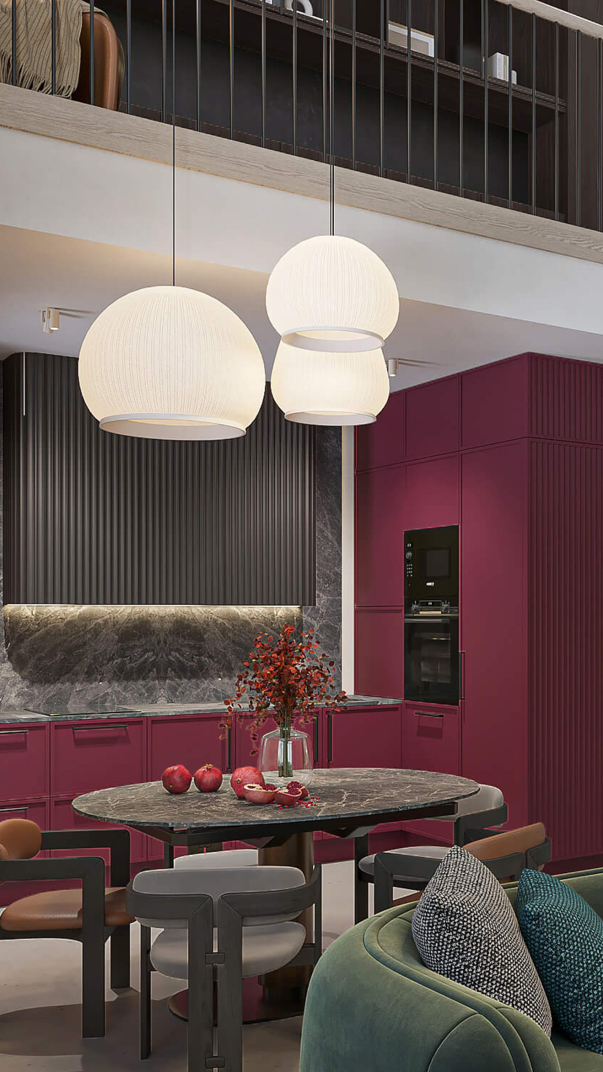 Гостиная-кухня